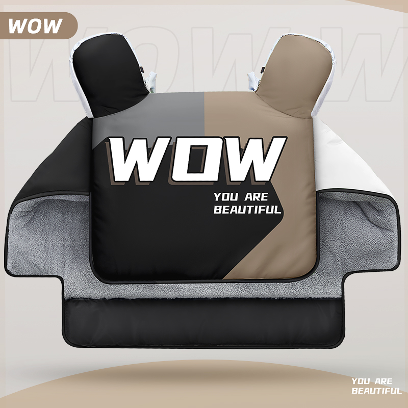 电动车挡风被冬季加绒加厚电瓶机车防水L防雨防风罩四季通用冬款