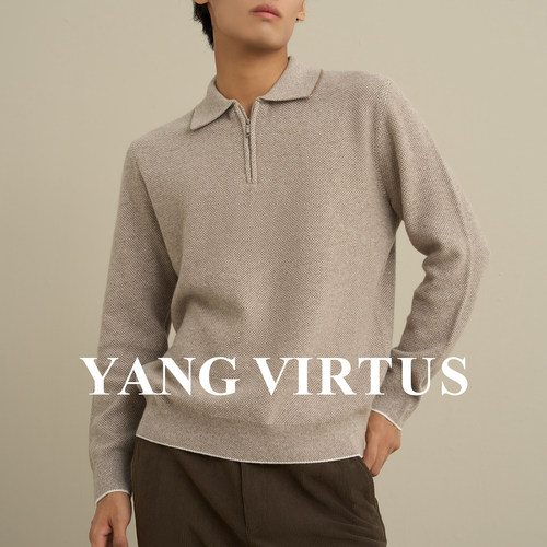 YANGVIRTUS山羊绒经典针织衫