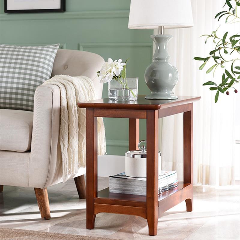 实木边几代K-A006角沙方发边柜客厅茶几储物现简约小方桌家用长形