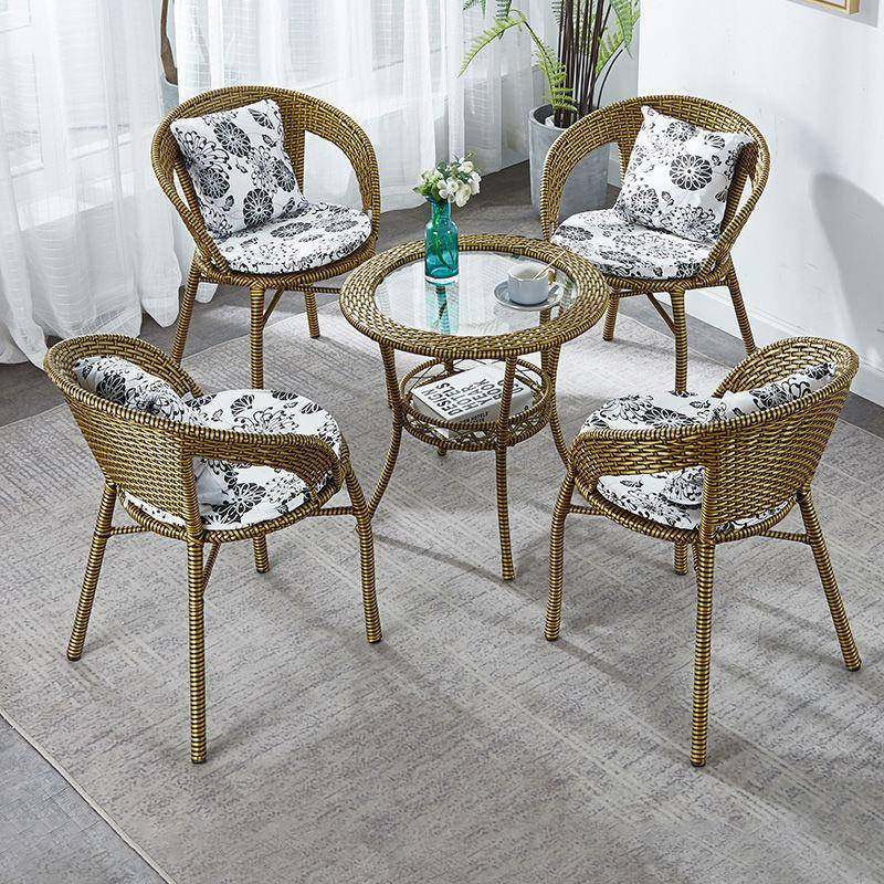 阳台小桌椅户外庭院茶几组合休闲室外露台藤编靠背椅子藤椅三件套,商业/办公家具,商用藤编家具,淘宝优惠券,粉丝福利购,淘宝优惠卷