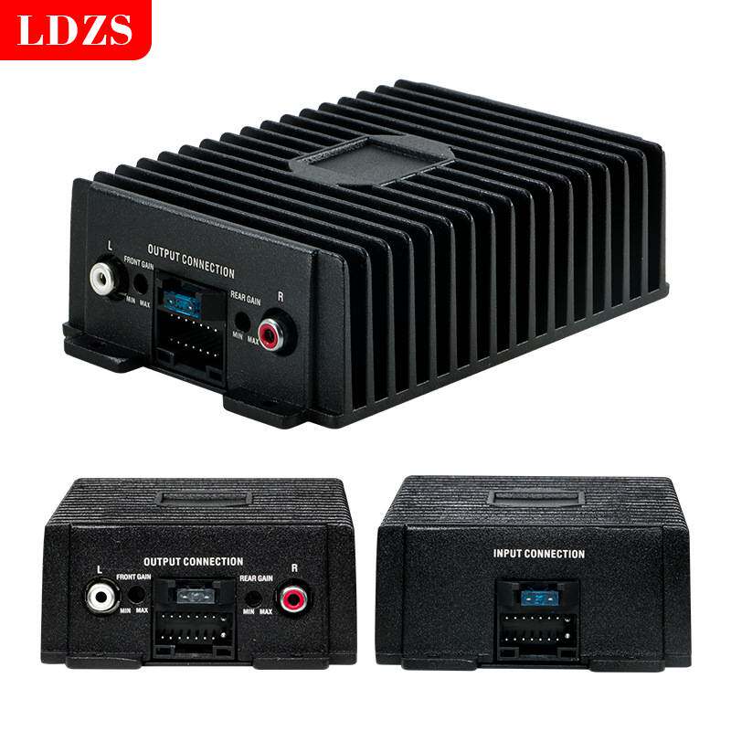 专业DSP音频处理器车载汽车功放无损音响改装大功率AB类4路功放机