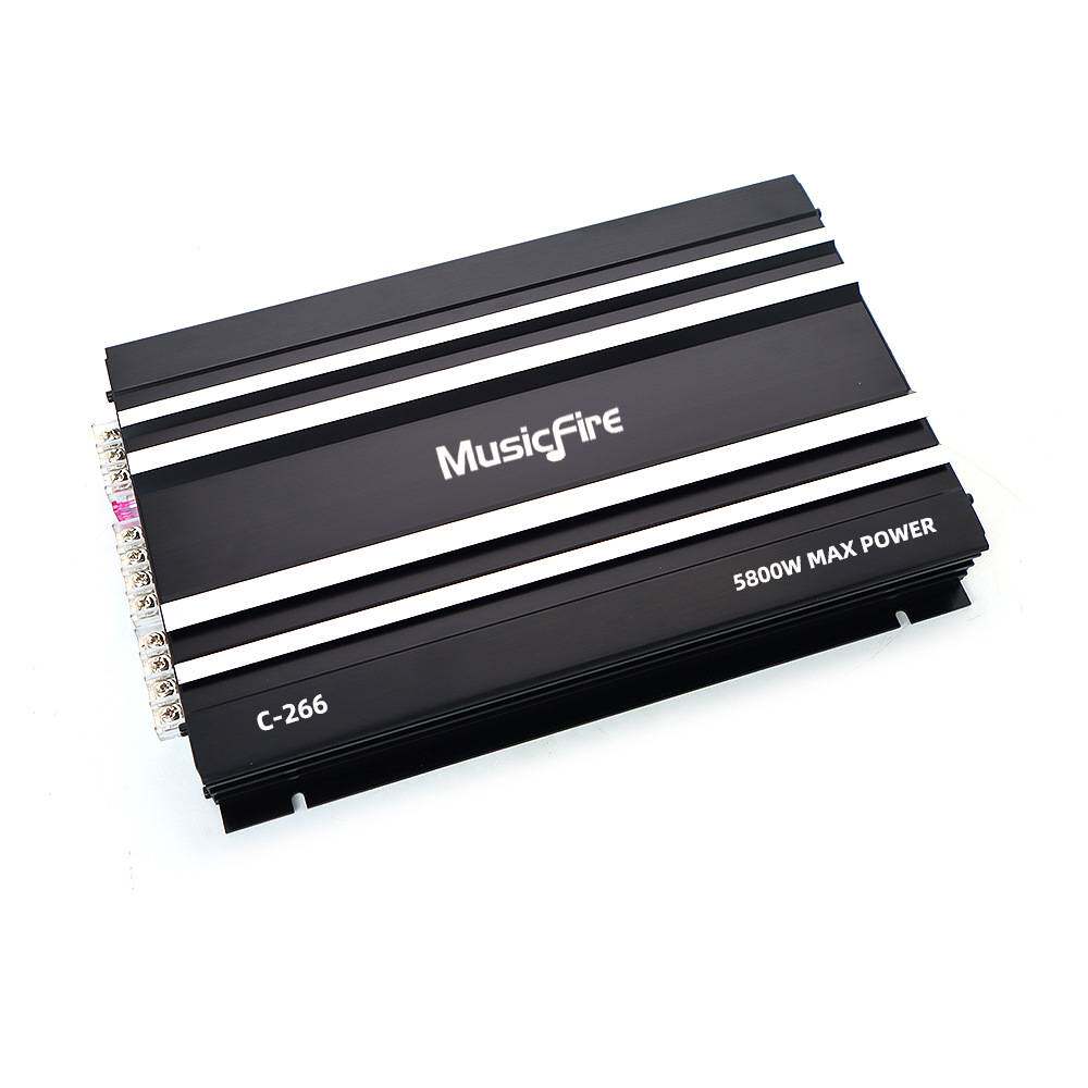 C-266功放 大功率汽车音响4声道四路功放高品质 12V 车载功放