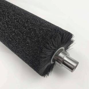 厂家直供工业磨料丝毛刷辊木工机械抛光打磨去毛刺磨料丝滚动刷辊