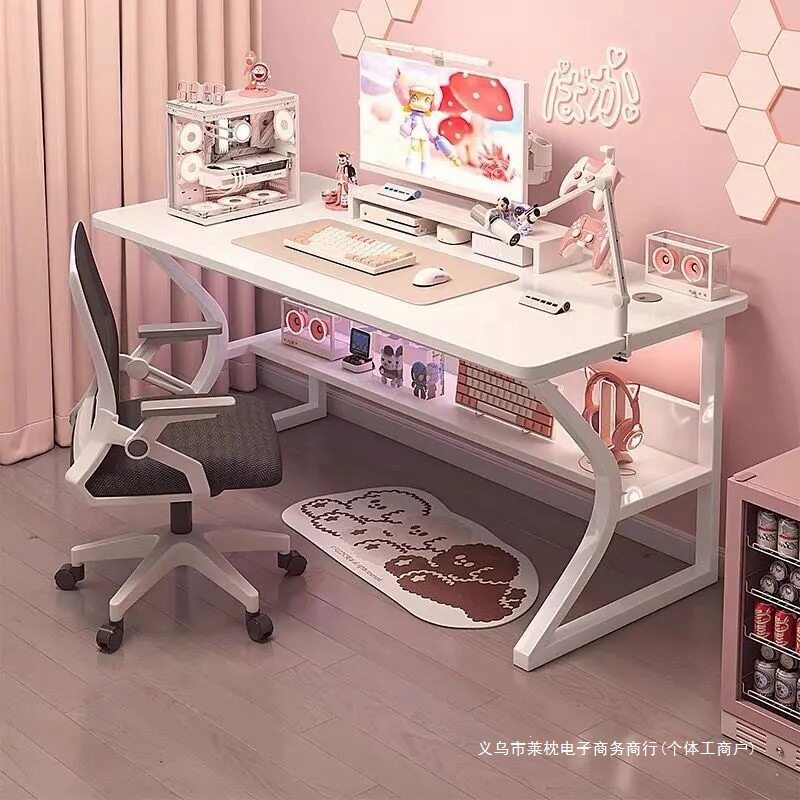 电脑桌竞桌书桌家用简易学习桌写字学生卧室办公桌简约台式桌子