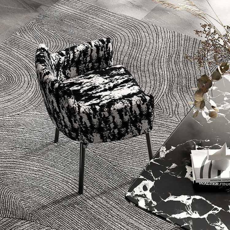 逆时针意式奢旋转轻餐椅家B201用厅梳妆椅餐可书桌办公洽谈椅