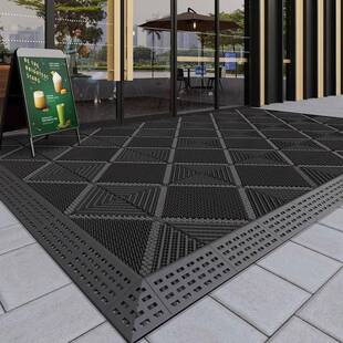 室外防滑地垫商用脚垫入户门垫酒店商场进门户外刮泥蹭土防水防晒