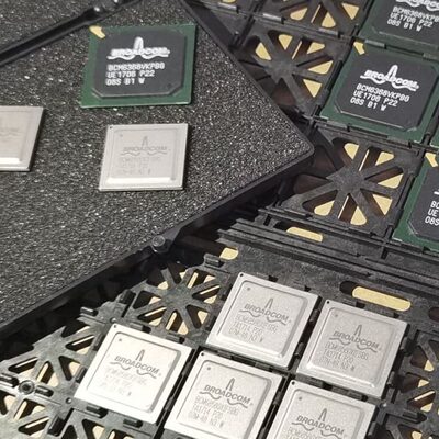 芯片收纳周转内存塑料托盘电子元器件tray耐高温防静电tsop48封装