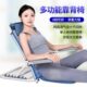 多功能靠背椅子床上靠背支架老人卧床靠背垫宿舍户外床上多档折叠