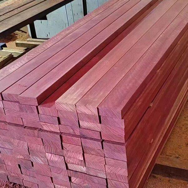 菠萝格户外防腐木地板室外柳桉木巴劳木平台露台栈道围栏庭院花园