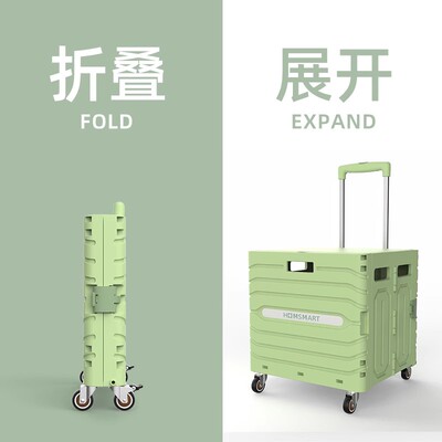 买菜小拉车取快递推车购t物可摺叠轻便携手拉车露营拉杆车拉货摆