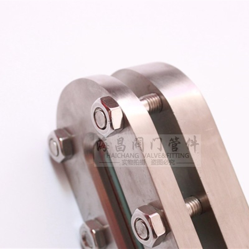 HG5-1369-70 正304 不锈钢长条视镜方形视镜平板视镜圆弧长条视镜