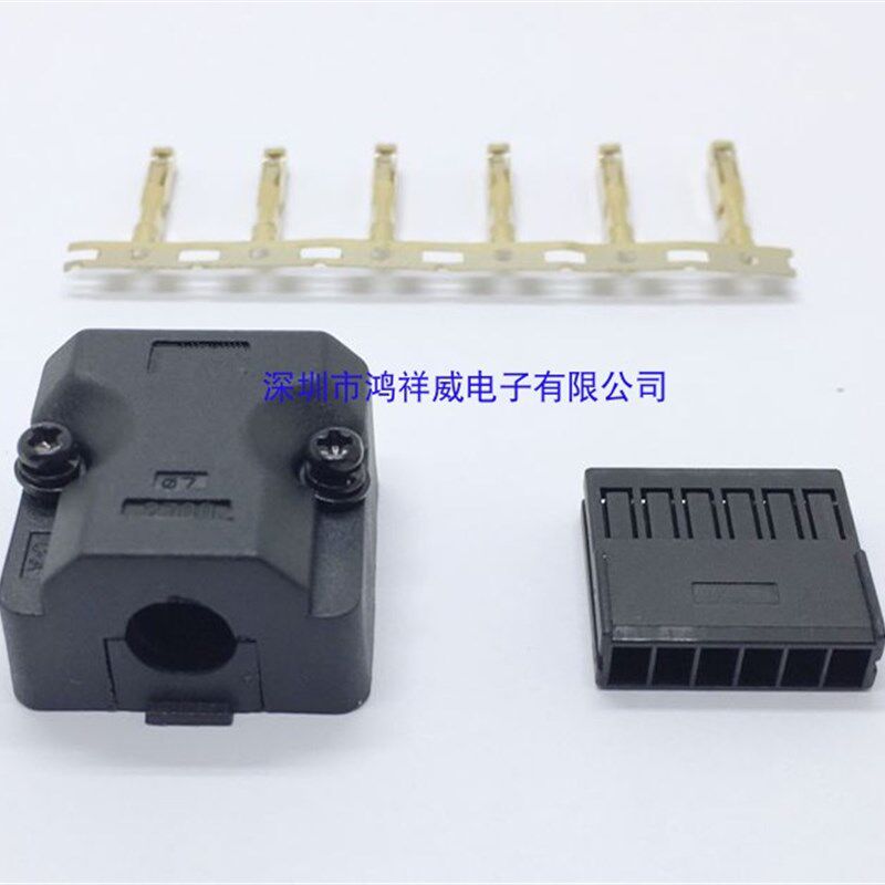 安川伺服5系接头6芯J27-06FMH-7KL-1M-CF JZSP-CSM9-2-E SM-2700