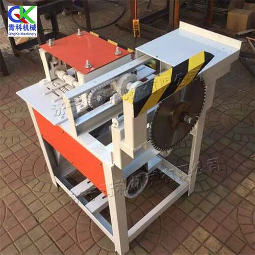 小型木工板条去边切割机Wood Cutting machine自动工业齐头修边锯