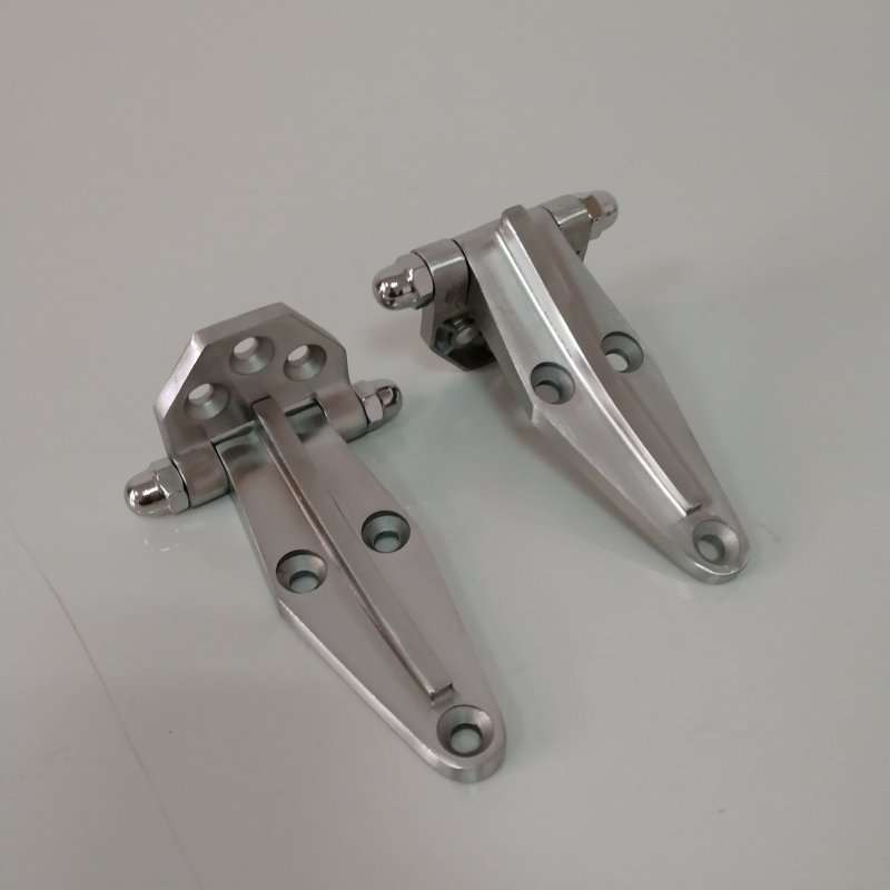 不锈钢合页商用炉灶厨具配件蒸柜门铰链免拉簧铸钢蒸饭柜90度门较