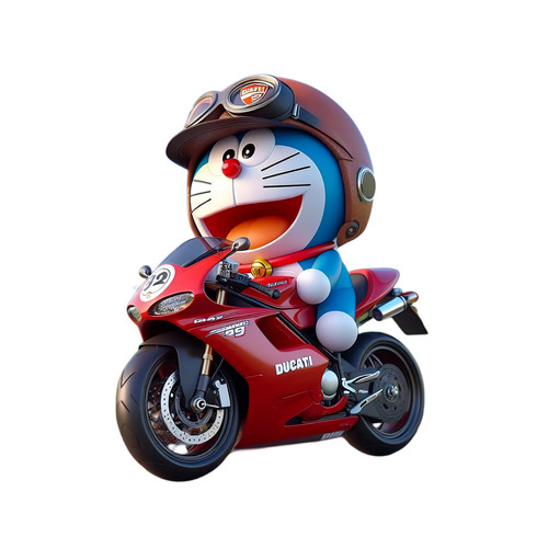 哆啦A梦卡通贴纸卫生间浴室大张