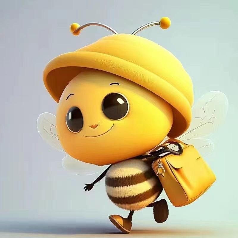 超萌可爱小蜜蜂防水防晒冰箱贴