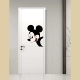米奇门贴纸自粘防水防潮卧室房间装 饰创意卡通可爱儿童房墙贴P251