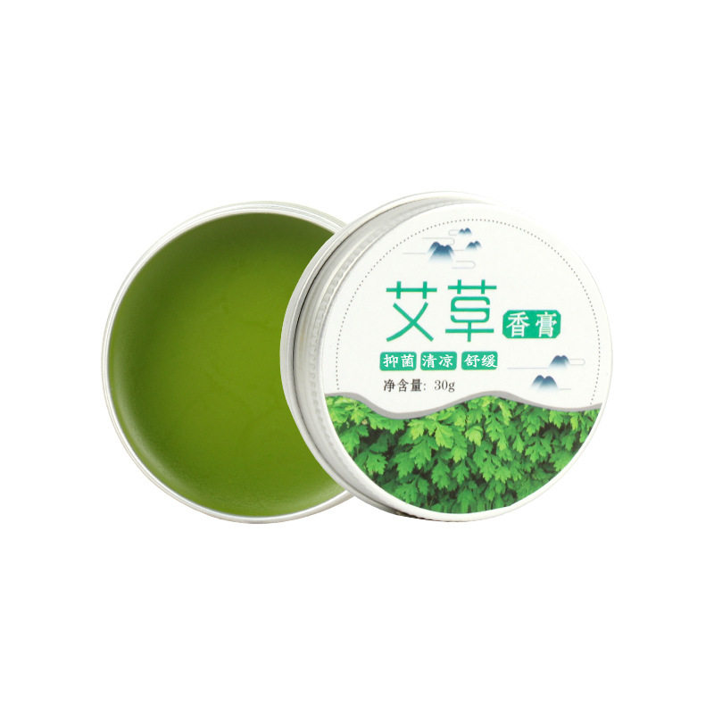 艾草香膏艾草精油膏止痒膏婴儿儿童宝驱蚊防蚊虫叮咬专用蕲艾灸30