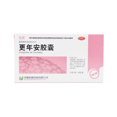 东新更年安胶囊 0.3g*36粒/盒