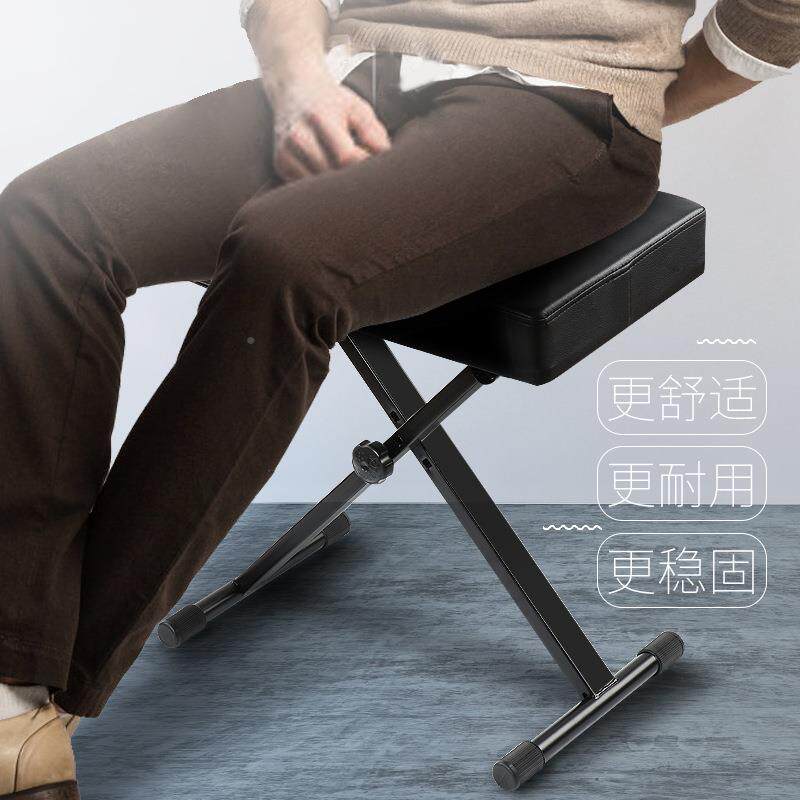 琴琴专古筝凳子单人电MQE子钢琴吉他二胡折叠升降用凳儿童练凳家