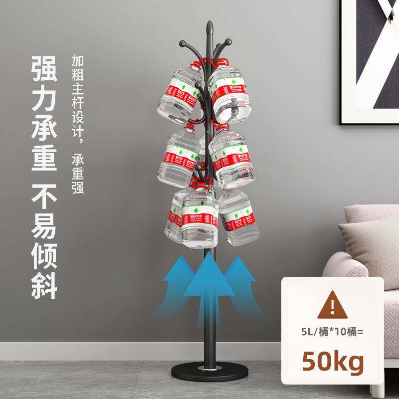 欧式轻奢衣帽架大理石落地挂衣架卧室衣架客厅铁艺简易立式挂包架