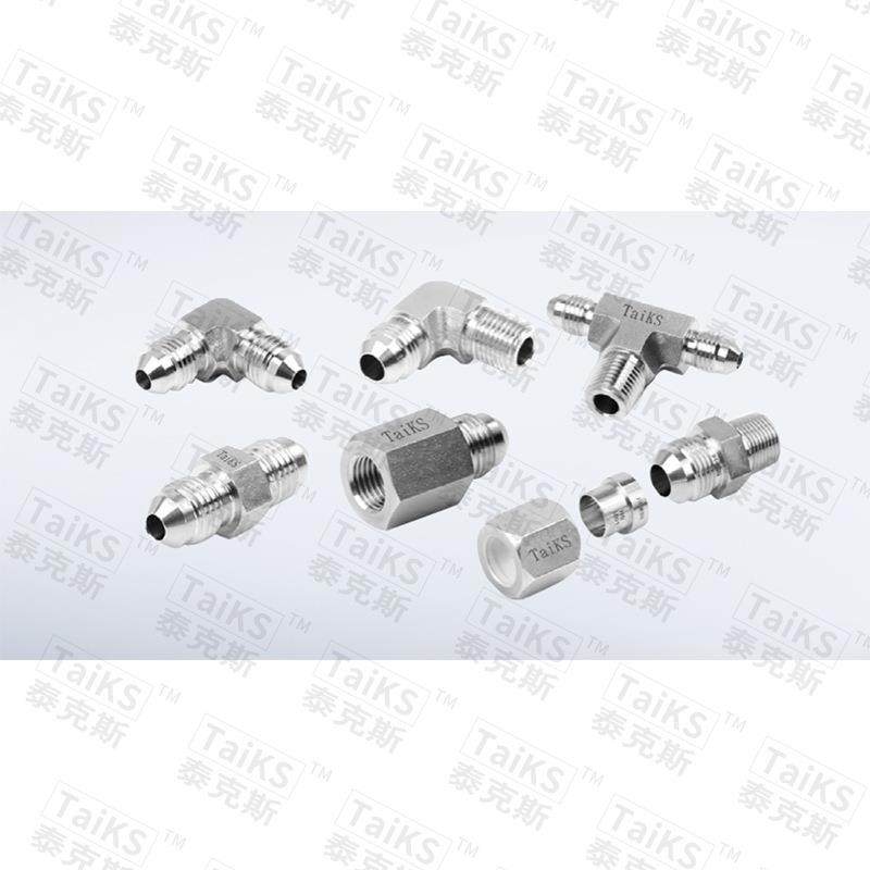 4不锈钢扩口式三通PBQ管接J7头0IC°锥扩口式管接头,标准件/零部件/工业耗材,液压接头,淘宝优惠券,粉丝福利购,淘宝优惠卷