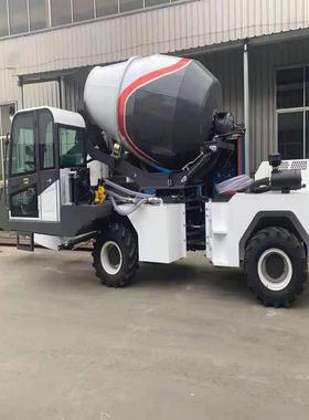 畅通达车厂家全动搅拌车四CTD66808不像混自凝土搅拌四驱自上料搅