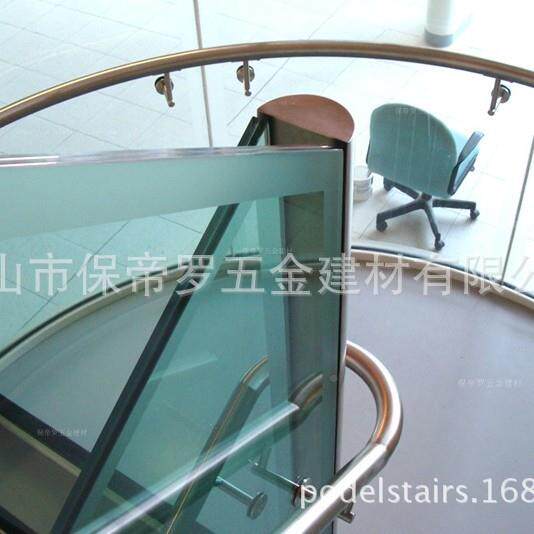 不半锈钢不玻璃护栏楼梯楼梯YYX平台景圆楼梯观台楼梯锈钢扶手