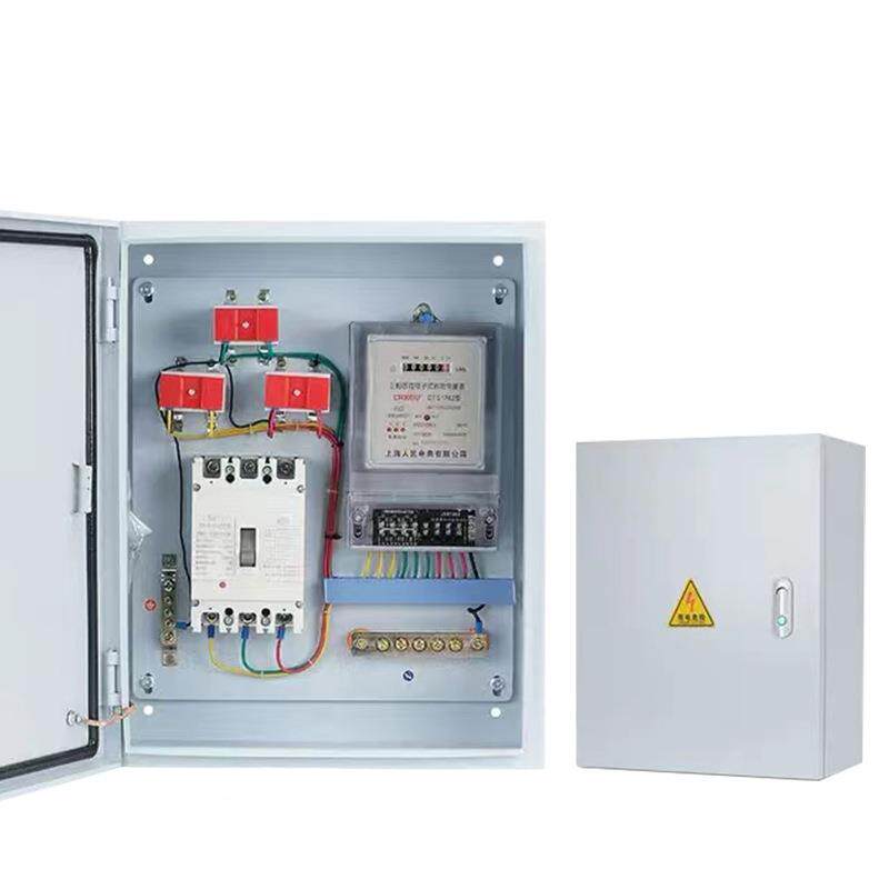制电表计量箱动定制产品力配电箱830V相四三线空开关动电源控制箱