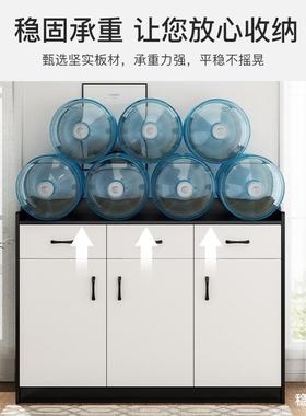 茶水奢餐边柜子储收物柜客厅靠墙置物柜轻柜B128-465茶柜置物架小
