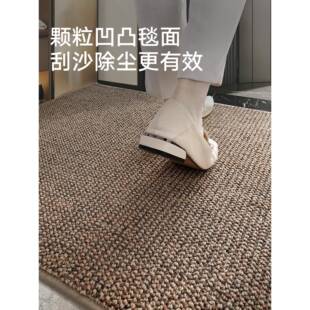大江地垫入户简Fh($p#gb约玄纯色门垫进门门?口地毯门关加厚耐磨