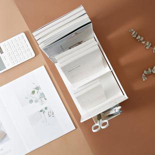 桌面文件收纳盒书公办1192室整上学生杂物置物架书立桌本A4宿舍理