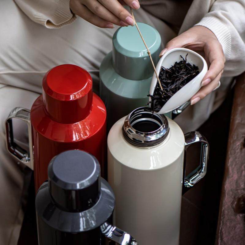 保温壶智能钢温显户闷外旅行车载便携老茶茶8383白16不锈焖茶壶,餐饮具,保温壶,淘宝优惠券,粉丝福利购,淘宝优惠卷