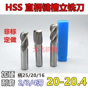 20.15 20.2 20.25 直柄键槽立铣刀20 20.35 20.1 20.3 20.4 20.05