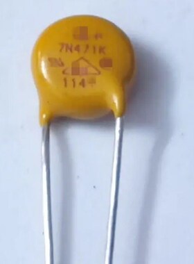 压敏电阻器 7N471K JVR 7N471 7D471 JVR07N471K 470V 直径7MM