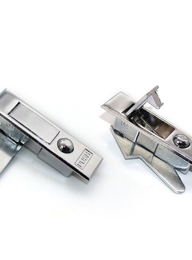 MS503配电箱电柜门锁MS603工业设备消防柜AB509-1-2弹跳式平面锁