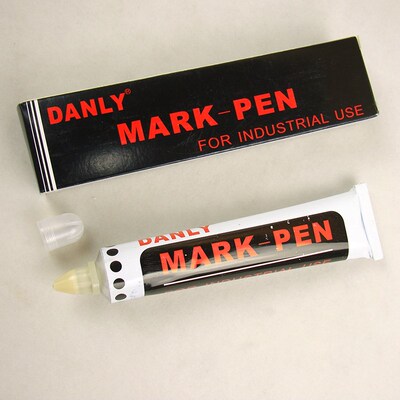 DANLY黄油笔马克笔mark pen黄油笔记号笔牙膏笔印染签标防掉色笔