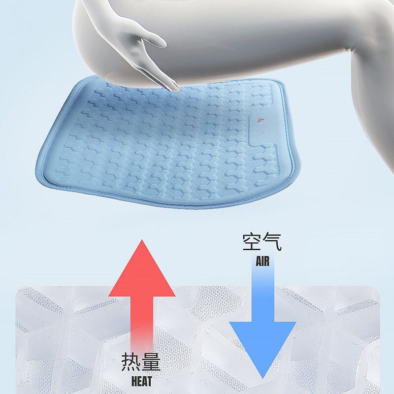 汽车坐垫夏季凉垫座垫单片凝胶座椅垫透气硅胶凉席车屁垫四季通用