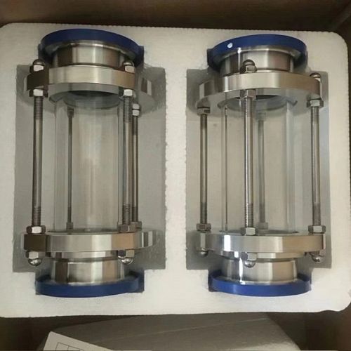 304卫生食品级快装视镜不锈钢管道视盅卡箍式直通视镜25 38 51 63