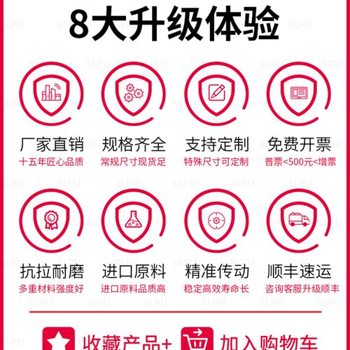 橡胶同步带 8M1280/1272/1288/1296/1304/1312/1320S现货工业皮带