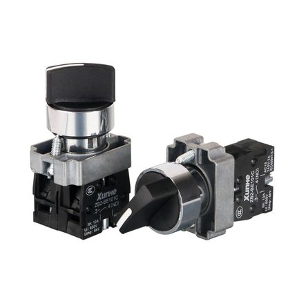 ZB2两位选择XB2-BD33C BD25 BD45 BD53二档三档旋钮转换按钮开关