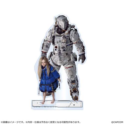 限购5/ CAPCOM 识质存在 PRAGMATA 公式 立牌贴纸 再版 9月预售