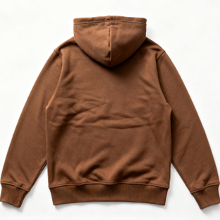 thumbnail for Two White Strings, Double Cool Tower Pink Eyes, Dark Brown Fleece Hoodie 11110303