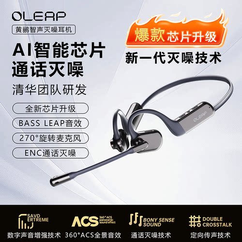 通话降噪无线蓝牙耳挂式耳机静谧通话长续航