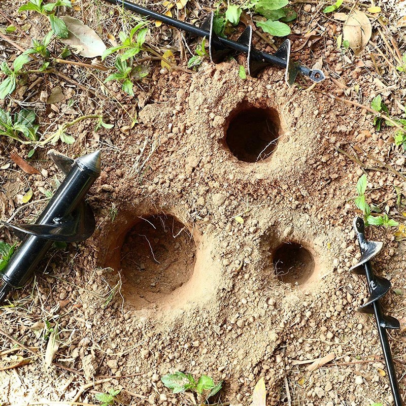 钻土挖坑神器手电钻地钻r钻头花盆松土施肥花园种植绿化种菜种花