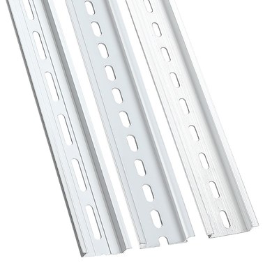 c45导轨条空开卡轨铝制国标电气断路器导轨型材35mm安装卡固定件