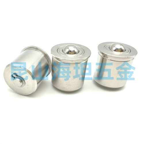 QDF01-14/18/22 QDF02-16/20/24 带柱塞功能球头钢珠滚轮带螺纹型