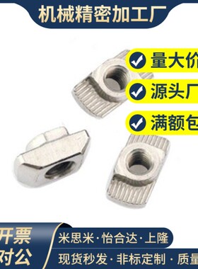 铝型材配件 T型螺母 TNUT-20/30/40/45-M3-M4-M5-M6-M8高品质