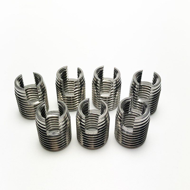 302型不锈钢自攻牙套自攻丝套自攻螺套开槽螺套M2-M16 自攻牙套