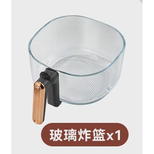 ACA北美电器空气炸锅 DF40A/D5/DF50A原装配件玻璃炸篮 炸网